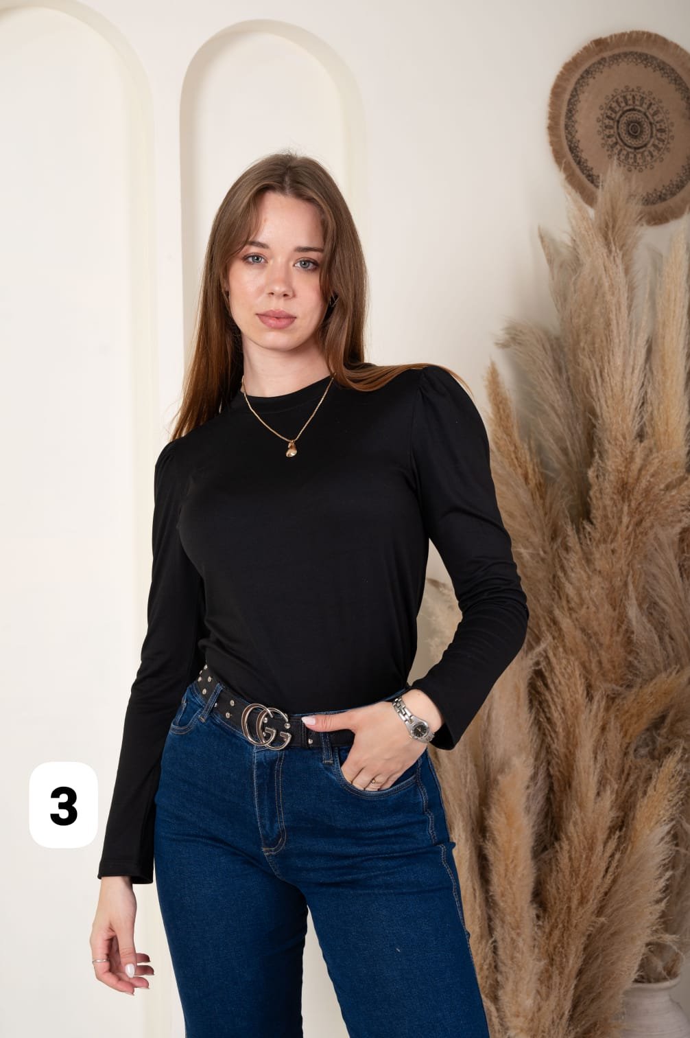 REMERA  lisa con lazo en la espalda Emma