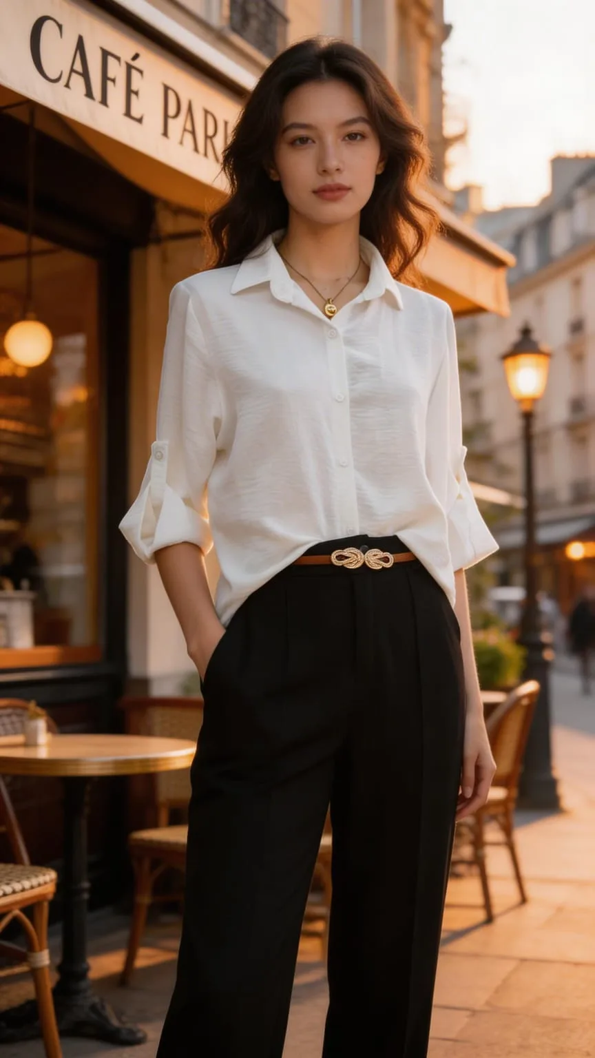 Camisa cey 3/4 clasica sin bolsillo acapulco