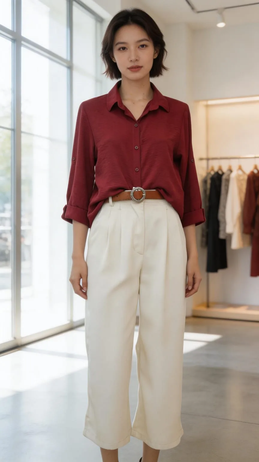 Alternative view of Camisa cey 3/4 clasica sin bolsillo acapulco