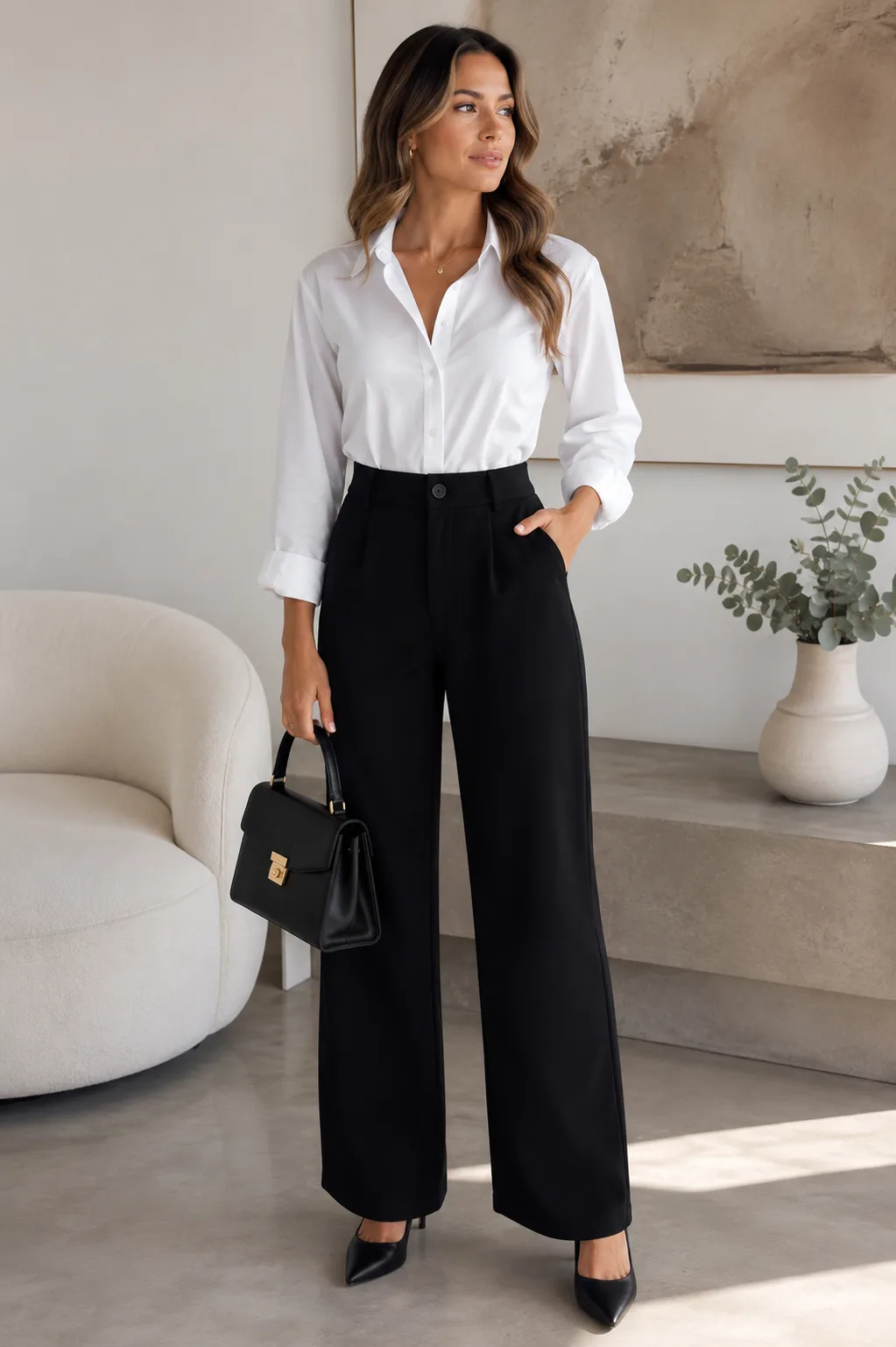 Pantalón sastrero de tela Kate yamila
