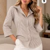 Camisa poplin rayada Noki [Parte1] - Gaby Chic (foto 5)