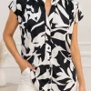 Camisola de Fibrana estampada - Gaby Chic (foto 2)