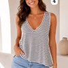 Musculosa modal Viscosa en V Valentina - Gaby Chic (foto 4)
