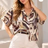 Camisa hawaiana saten estampado Premium Kuru [PARTE2] - Gaby Chic (foto 2)