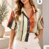 Camisa hawaiana saten estampado Premium Kuru [PARTE2] - Gaby Chic (foto 5)