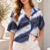 Camisa hawaiana saten estampado premium Kuru [PARTE3] - Gaby Chic (foto 7)